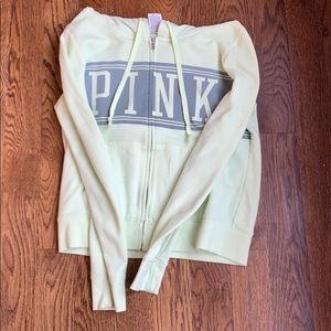 Pink Zip Up Hoodie